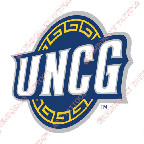 NC Greensboro Spartans Customize Temporary Tattoos Stickers NO.5360